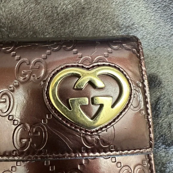Gucci Long Wallet with lovely GG heart ♥️ - Picture 11 of 14
